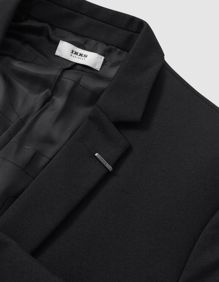 Americana SLIM negra punto Milano hombre-6