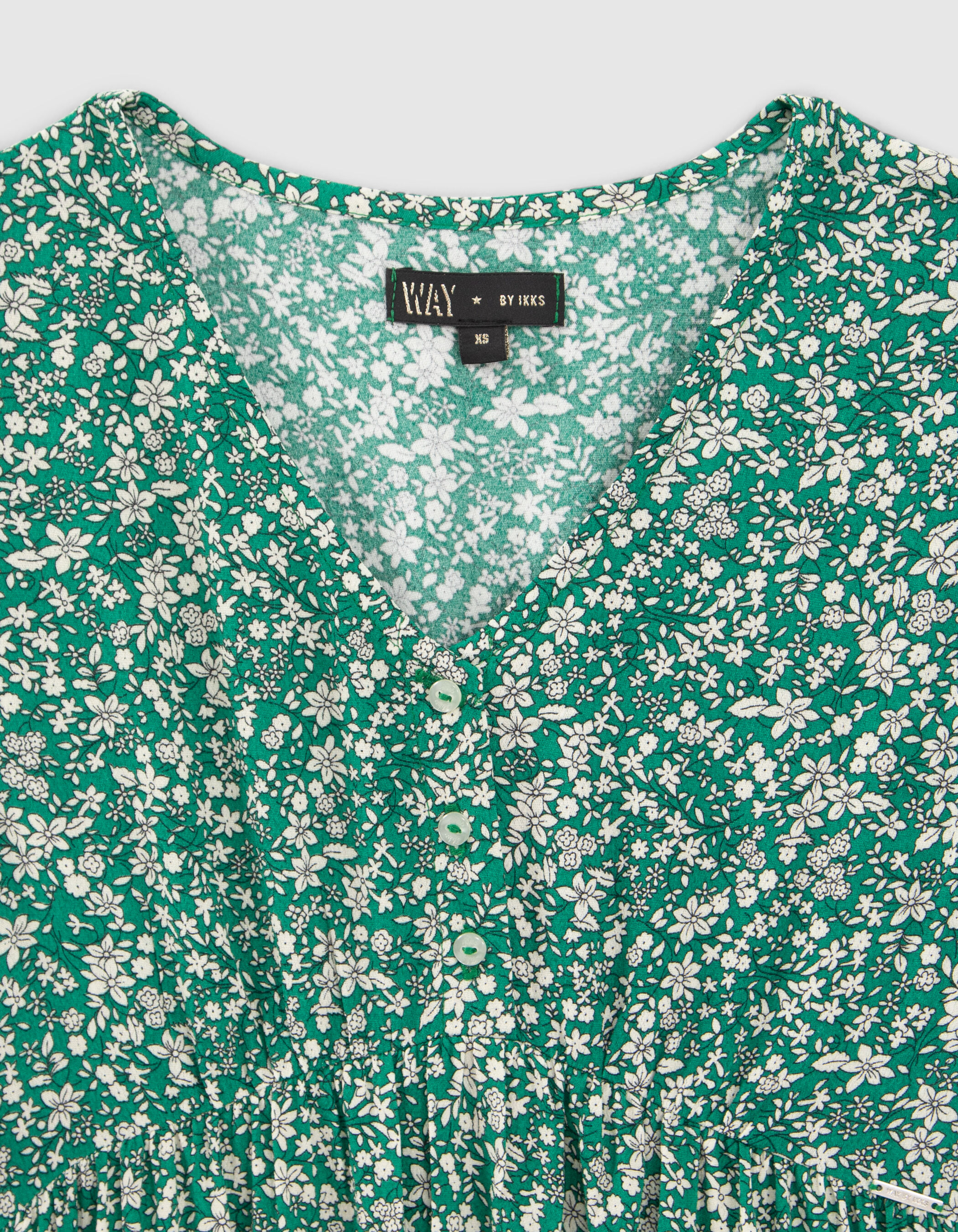 Ikks robe longue hot sale verte