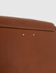 Sac The Pilot camel cuir Femme-4