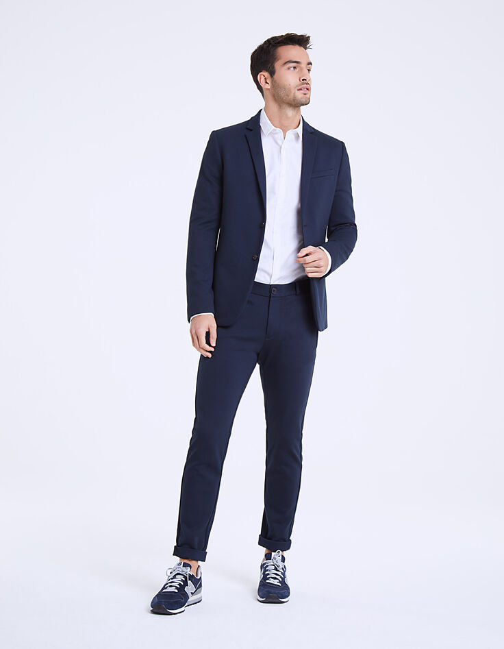 Chemise regular blanche anti-tâche Homme-6