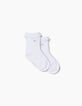 Chaussettes blanches bébé fille-4