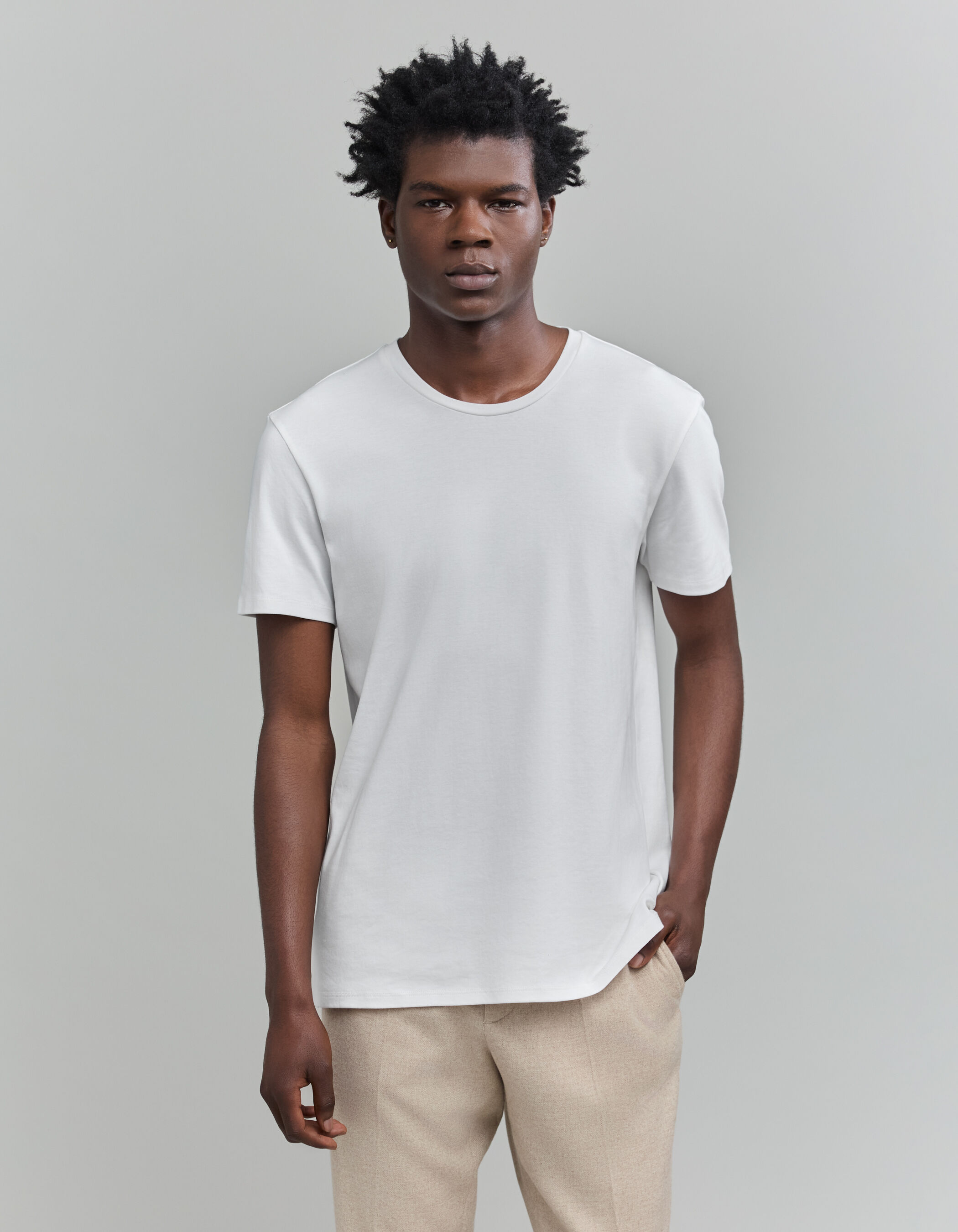 Camiseta blanca ABSOLUTE DRY Hombre IKKS