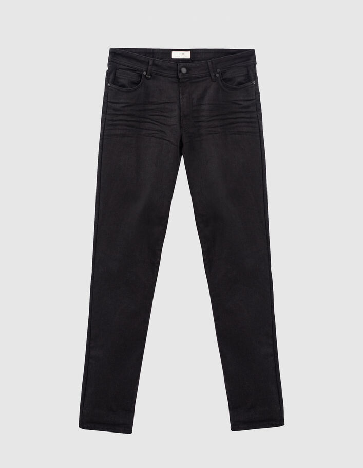 Schwarze Herrenjeans-5