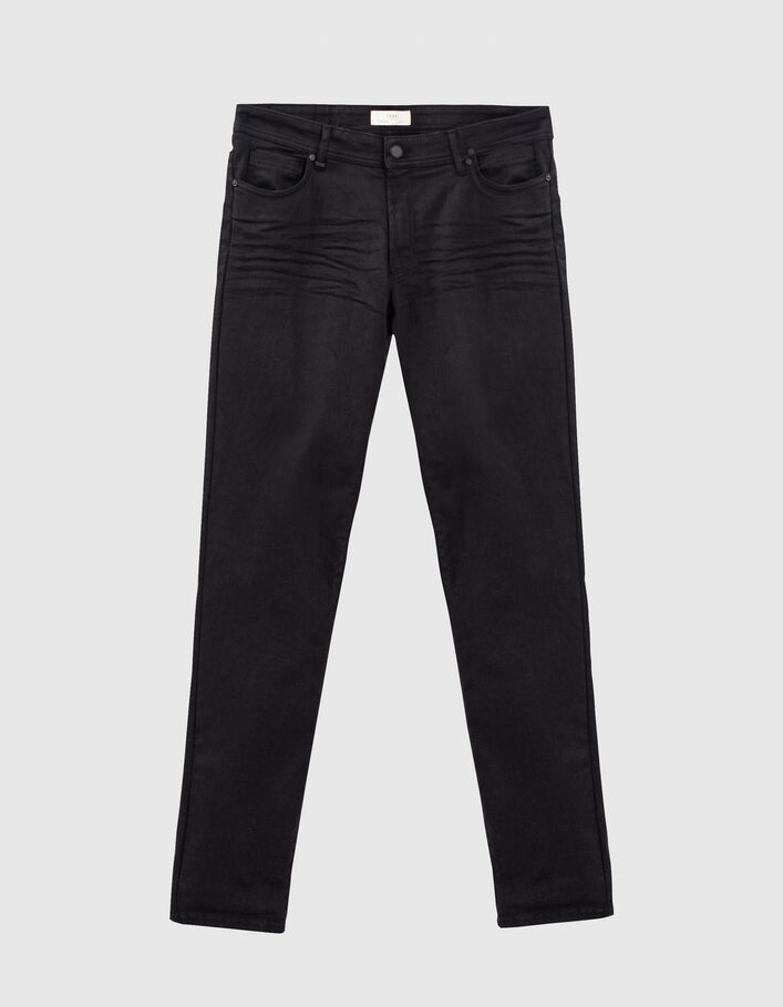 Jean SLIM noir Homme - IKKS