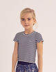 Mädchen-Matrosenshirt aus Rippstrick-6