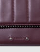 Sac à main bordeaux bordure microbilles fille-6