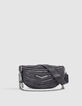 THE 1. belt bag grey quilted leather Women-1