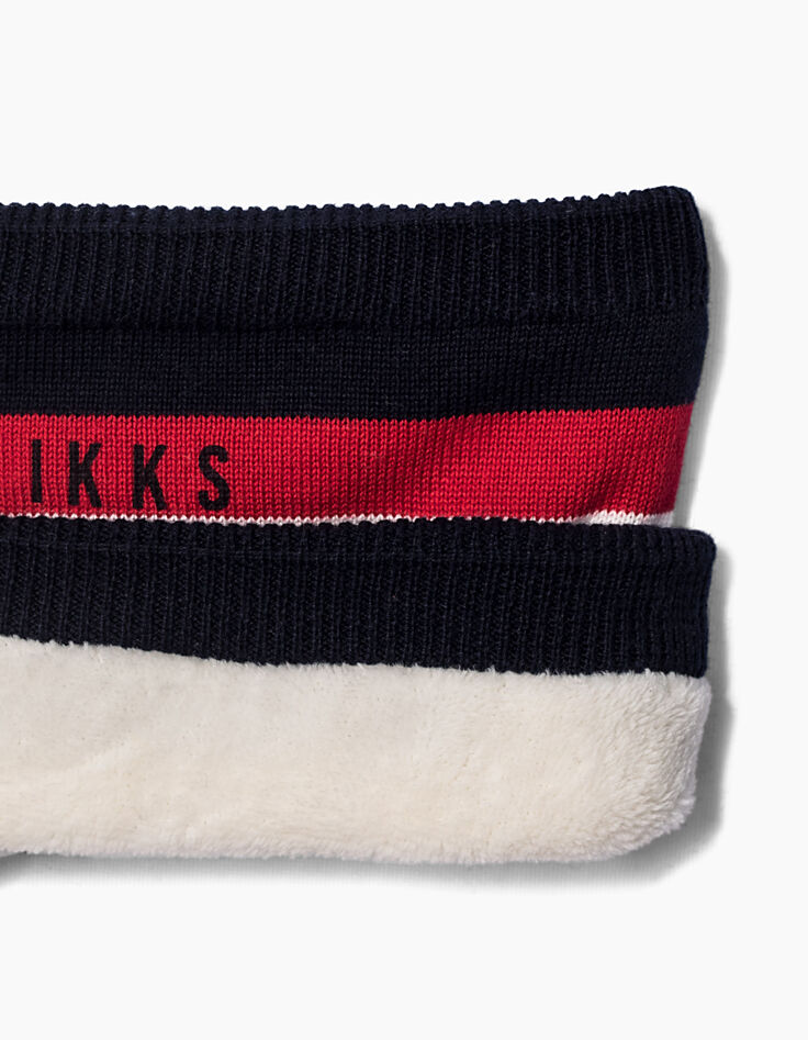 Boys' tricolour snood -4