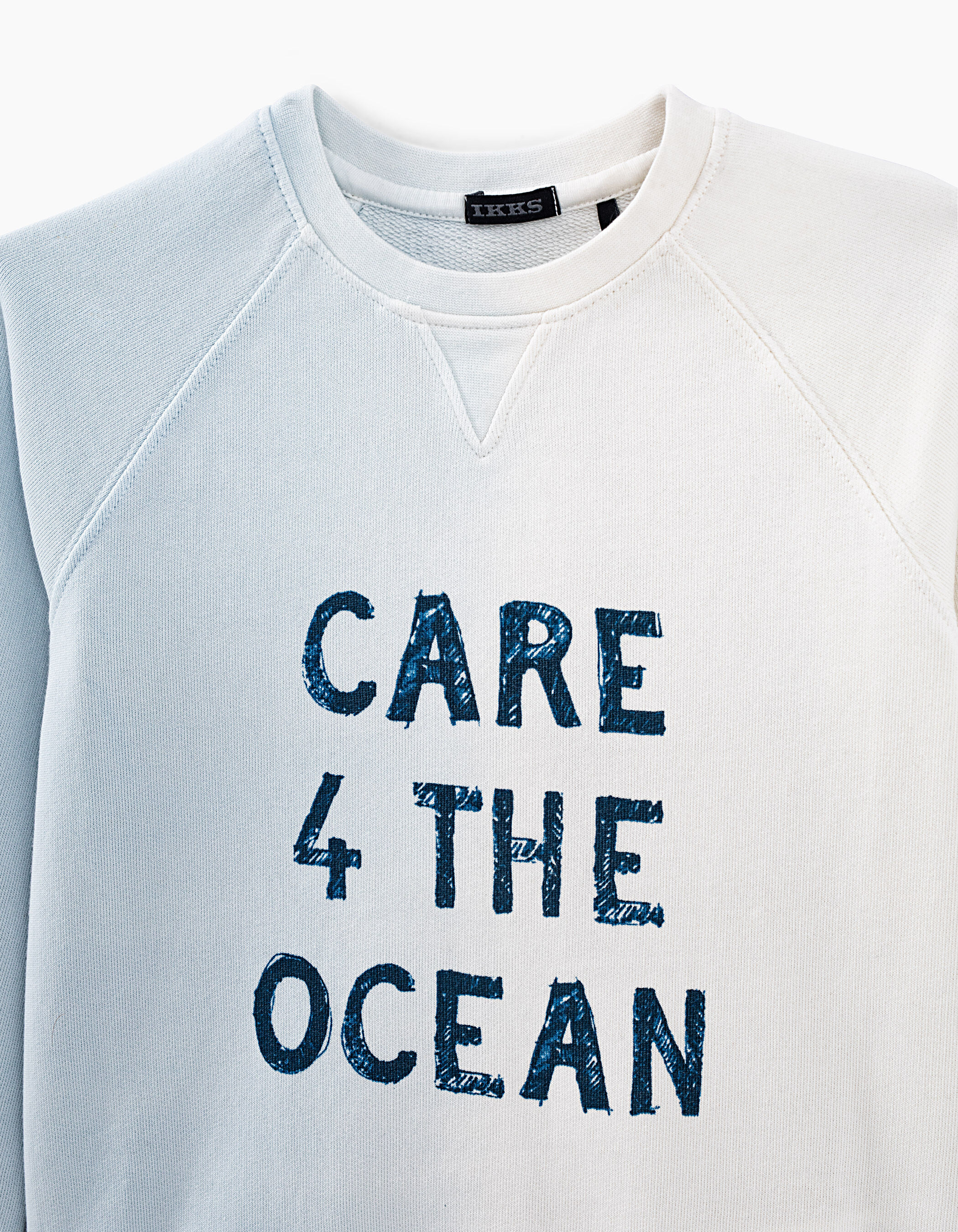 Witte sweater met tekst 2025