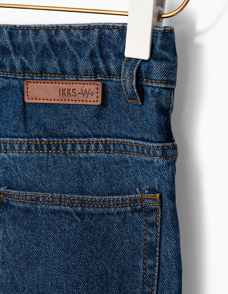Girls' medium blue mom jeans-6