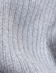 Pull débardeur gris tricot fantaisie-7