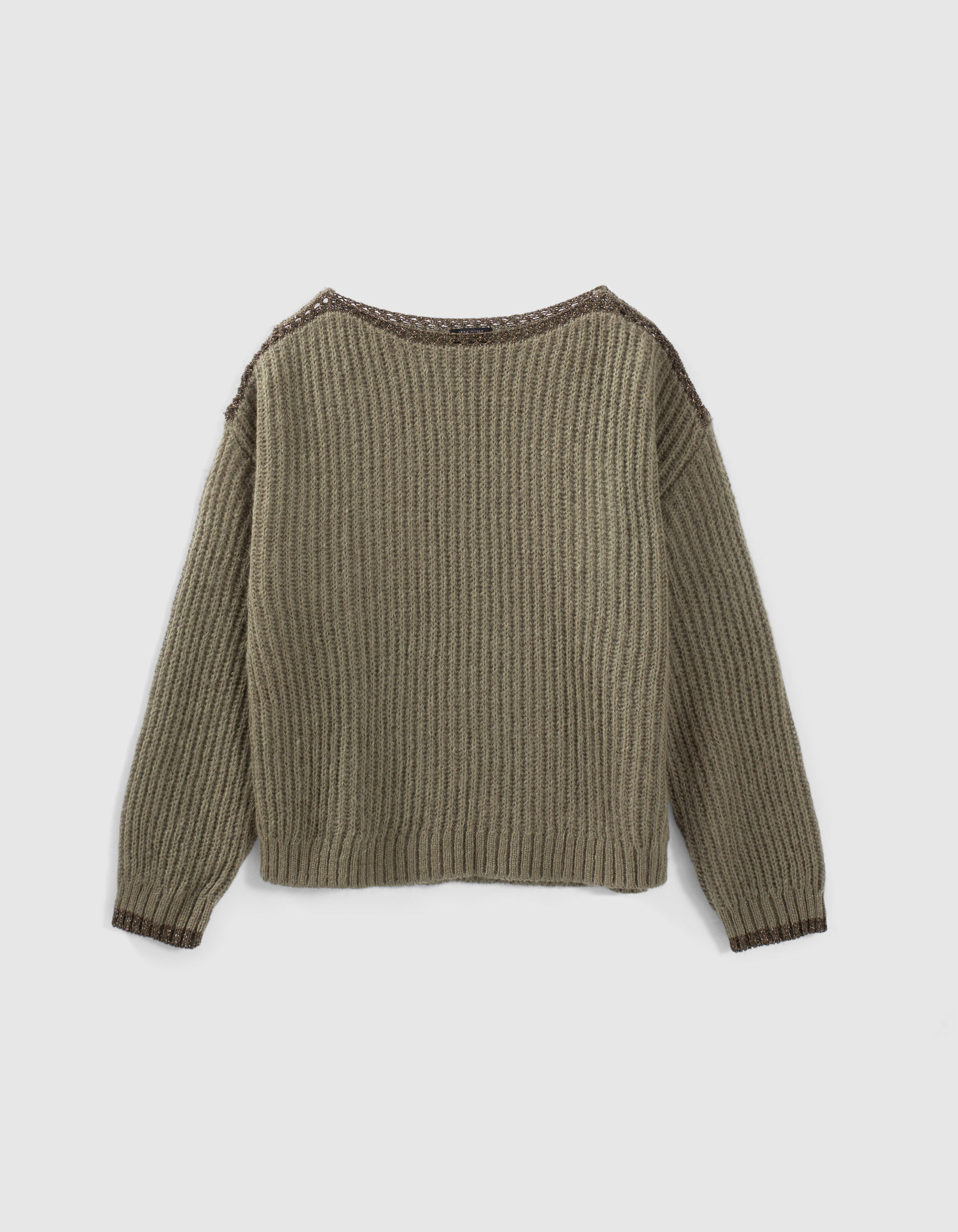 Womens army green sweater online