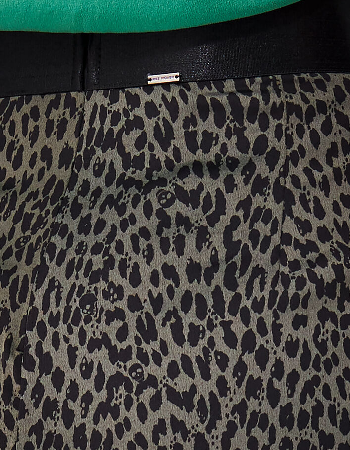 Women’s leopard-print pencil skirt - IKKS