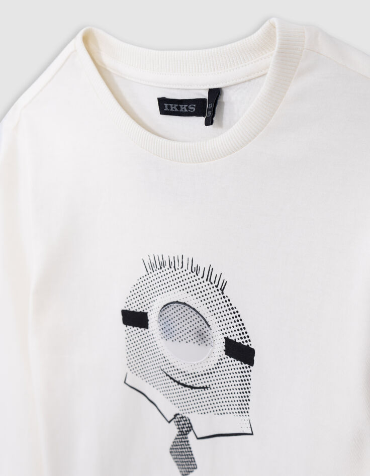 Unbleached organic cotton T-shirt Carl MINIONS boy-6 Unbleached organic cotton T-shirt Carl MINIONS boy-6