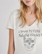 Camiseta blanca algod&oacute;n org&aacute;nico calavera-3