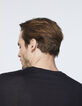 Tee-shirt noir Rock Paris Homme-5