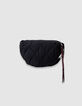 Girls’ black quilted waist bag-6