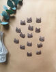 Broche chat or rose pailleté TENDRE CACTUS-2
