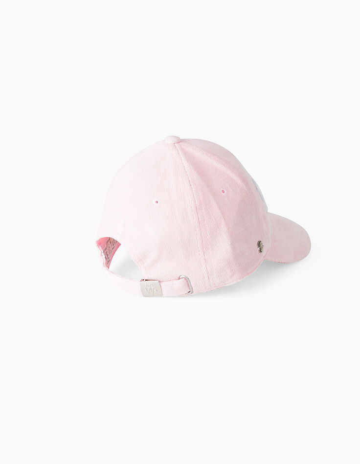 Casquette rose fille-3