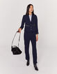 Sac The Driver Rock en mix cuir noir femme-6