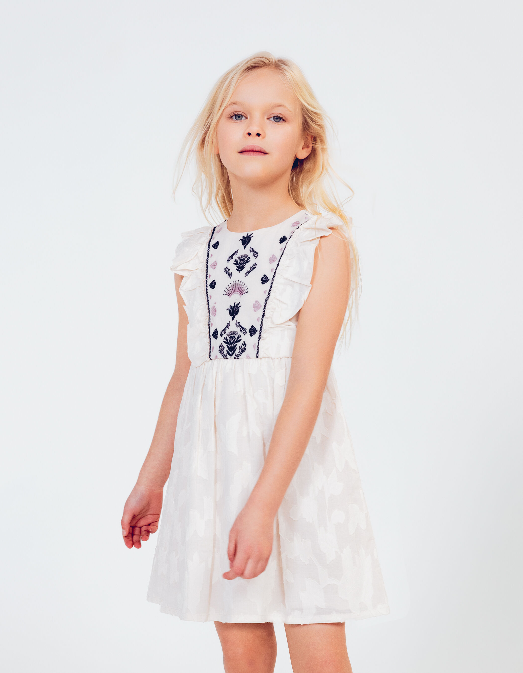 Robe jacquard fille cheap