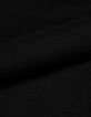 Pull col V noir tricot 100% laine boutons strass dos Femme-3