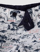Short réversible navy et imprimé bébé garçon  -6