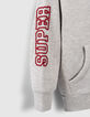 Cardigan SUPER MARIO&trade; gris visuel Mario dos gar&ccedil;on-7