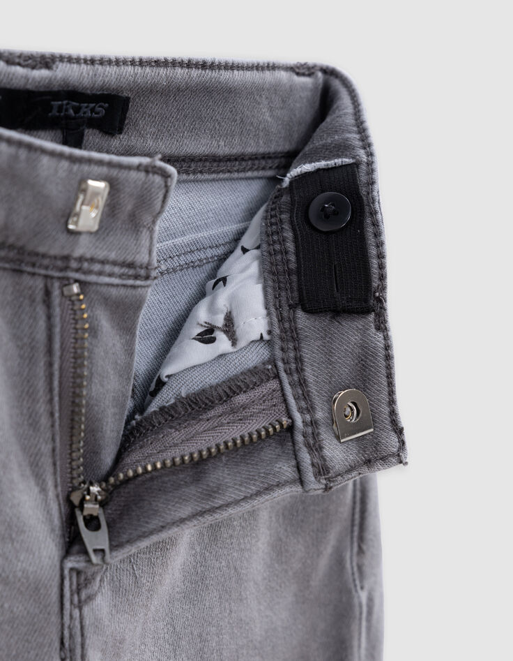 FLARE jeans grey Waterless for girl-7