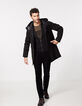 Men’s black, gold padded interior Urban Lab parka-6