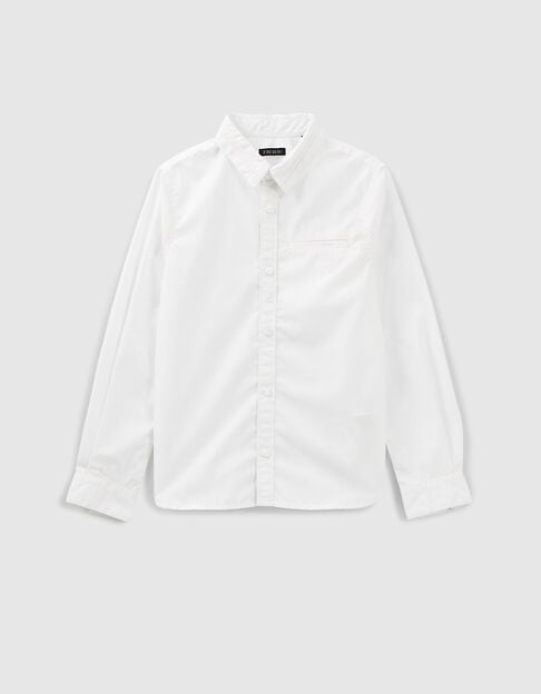 Boys' white shirt
