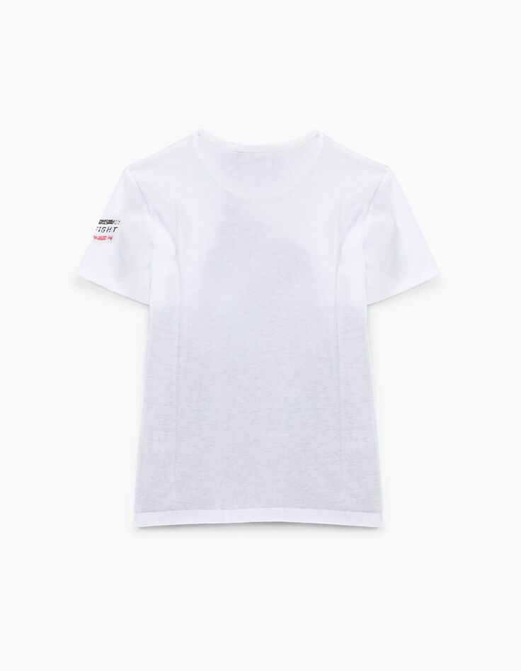 Boys' optical white jungle graphic T-shirt-4 Boys' optical white jungle graphic T-shirt-4