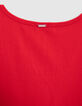 Rood T-shirt voor meisjes-5