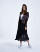 Blouson cuir coloré femme-5