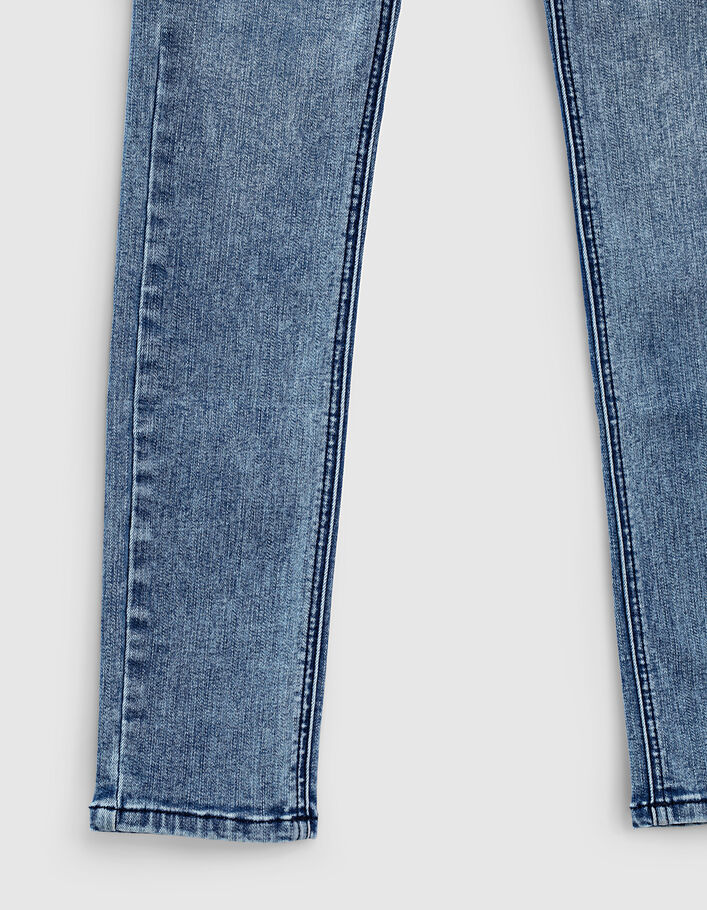 Vaquero skinny medium blue niño -4