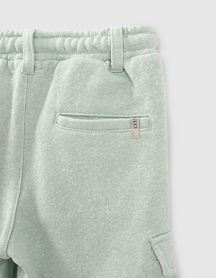 Aqua battle-bermuda in sweatstof jongens -5 Aqua battle-bermuda in sweatstof jongens -5