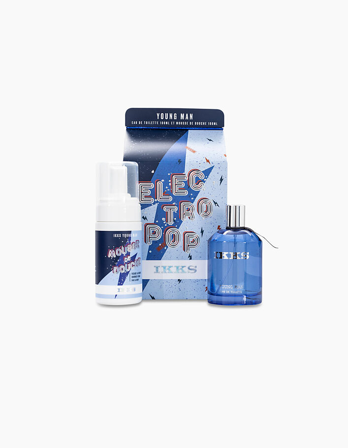 Boys’ IKKS Young Man gift set with shower foam - IKKS