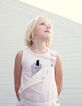 Girls’ light pink vest top with studded cowboy boot-3