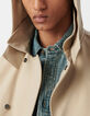 Men&rsquo;s sand nylon WATERPROOF trench coat-4