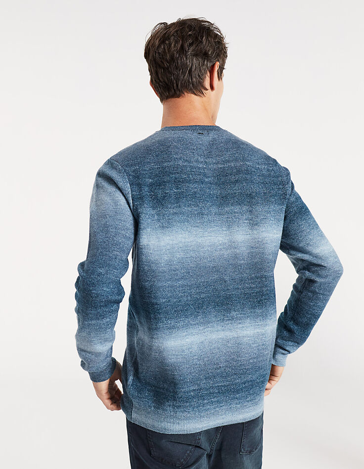 Pull glacier tricot dégradé Homme-2