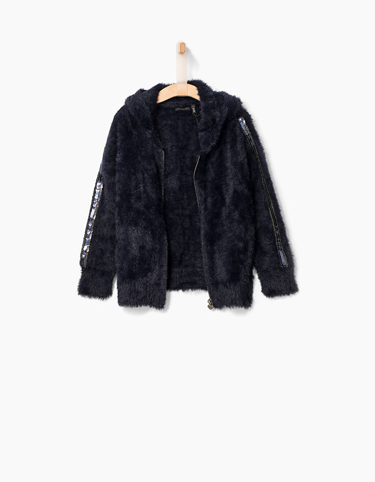Cardigan doudou fille-5