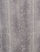 Gray jacquard scarf with python and pearl pattern Women-3