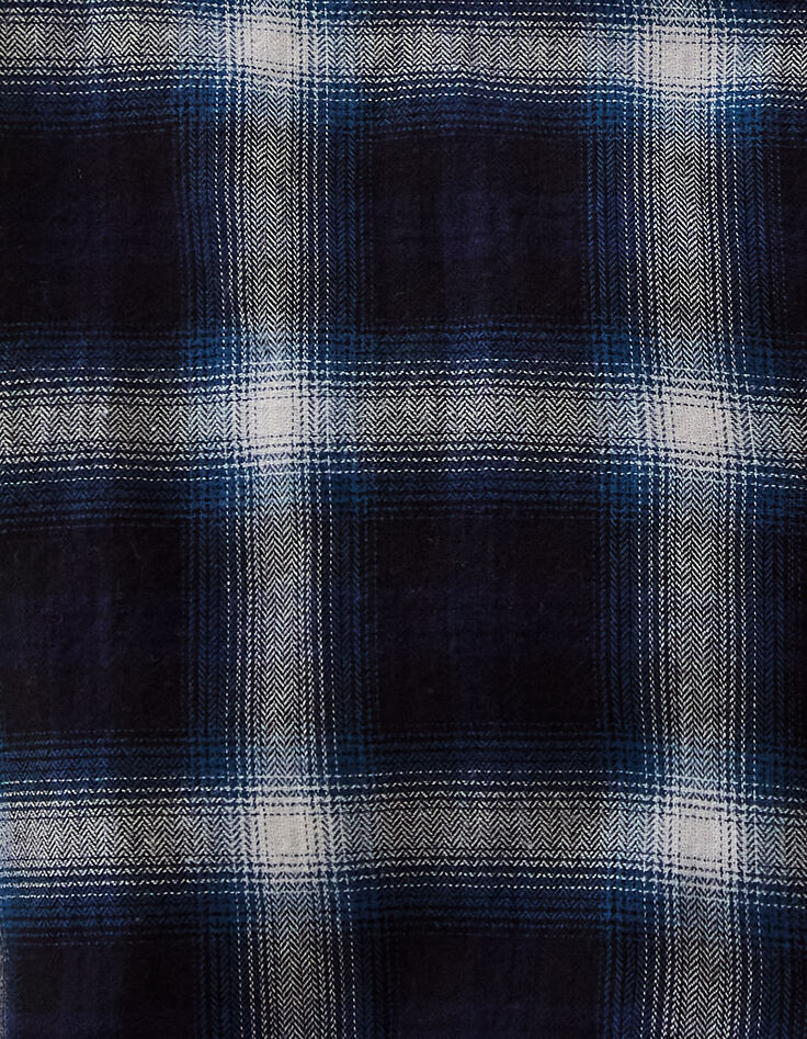 Chemise REGULAR duck blue à carreaux Homme-6 Chemise REGULAR duck blue à carreaux Homme-6