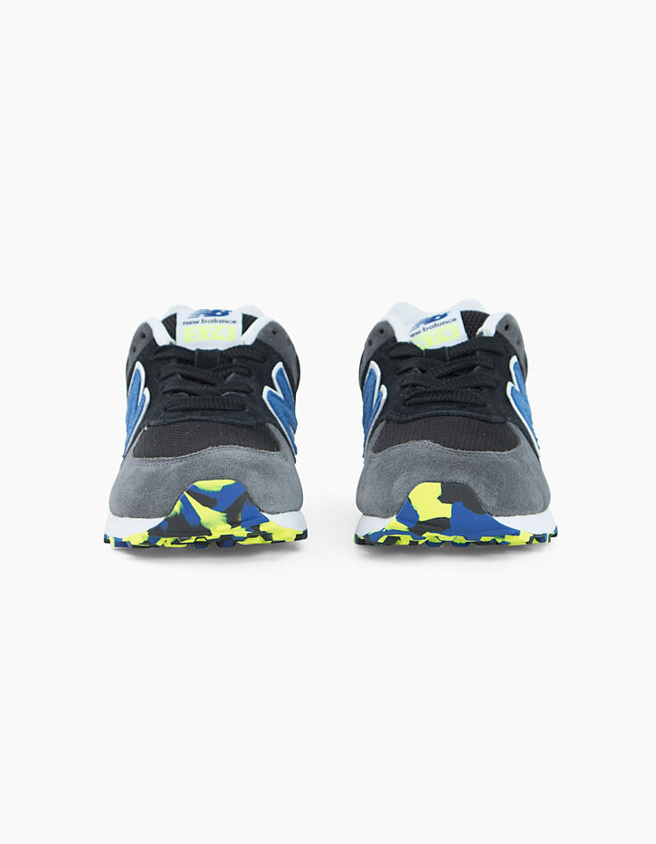 Baskets NEW BALANCE® noires à lacet garçon-3 Baskets NEW BALANCE® noires à lacet garçon-3