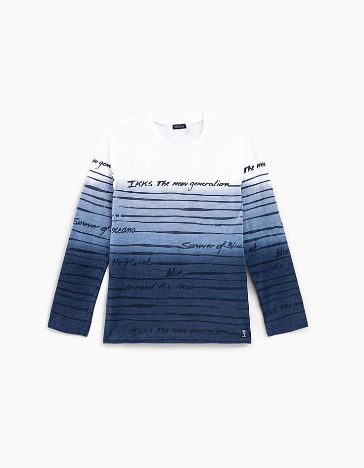 Boys’ deep dye sailor T-shirt-2