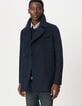 Heren peacoat van marineblauwe wol-2 Heren peacoat van marineblauwe wol-2