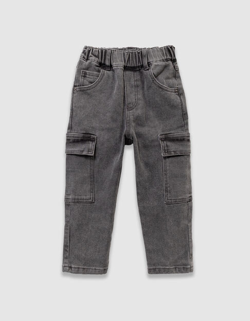 Grijze ballonjeans battlestijl jongens - IKKS