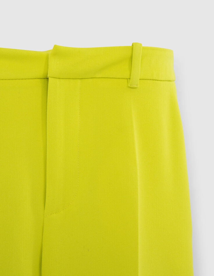 Women's lime green suit trousers-5