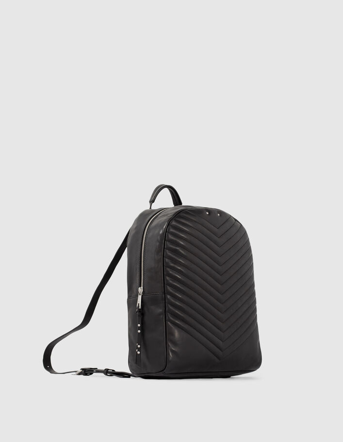 MEDIUM 1440 women’s quilted chevron backpack-2
