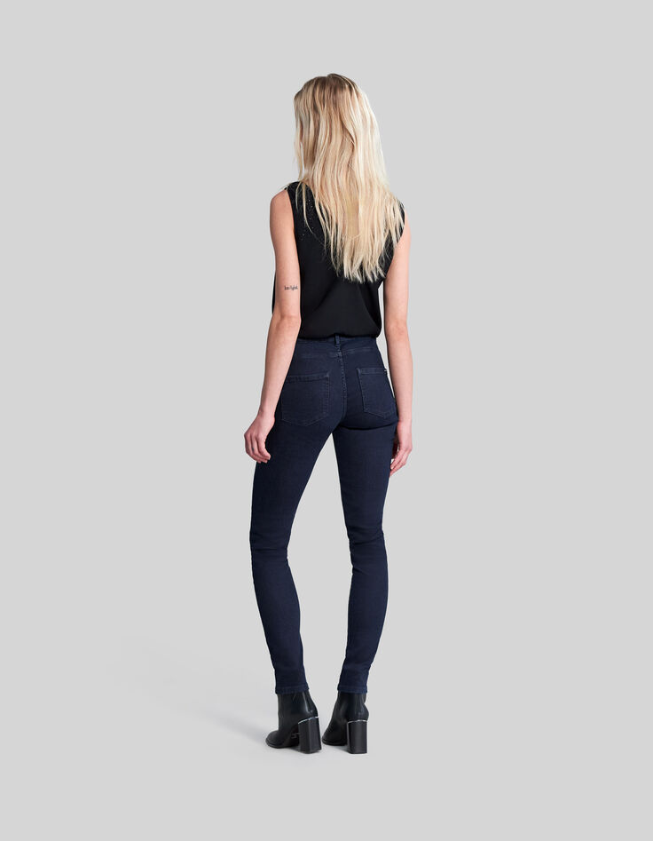 Jean slim blue black waterless Femme-6